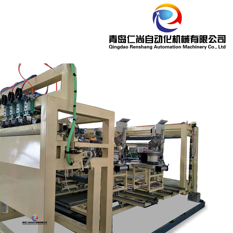 篷布热合打扣裁剪一体机 全自动作业线